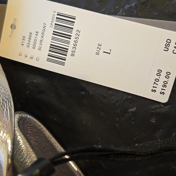 Anthropologie Silver Dress - Picture 6 of 6